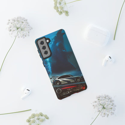 Phone Case - Car and Big Bear Design