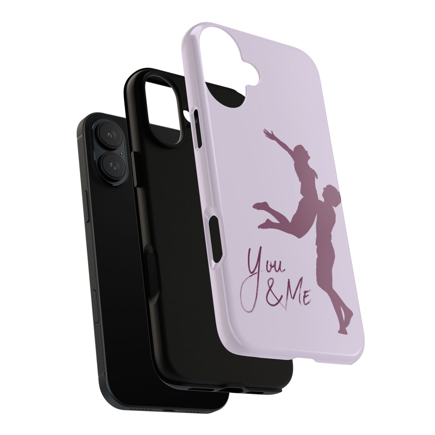 Phone Cases - You and Me Love Girl and Boy Enjoy Tough Cases