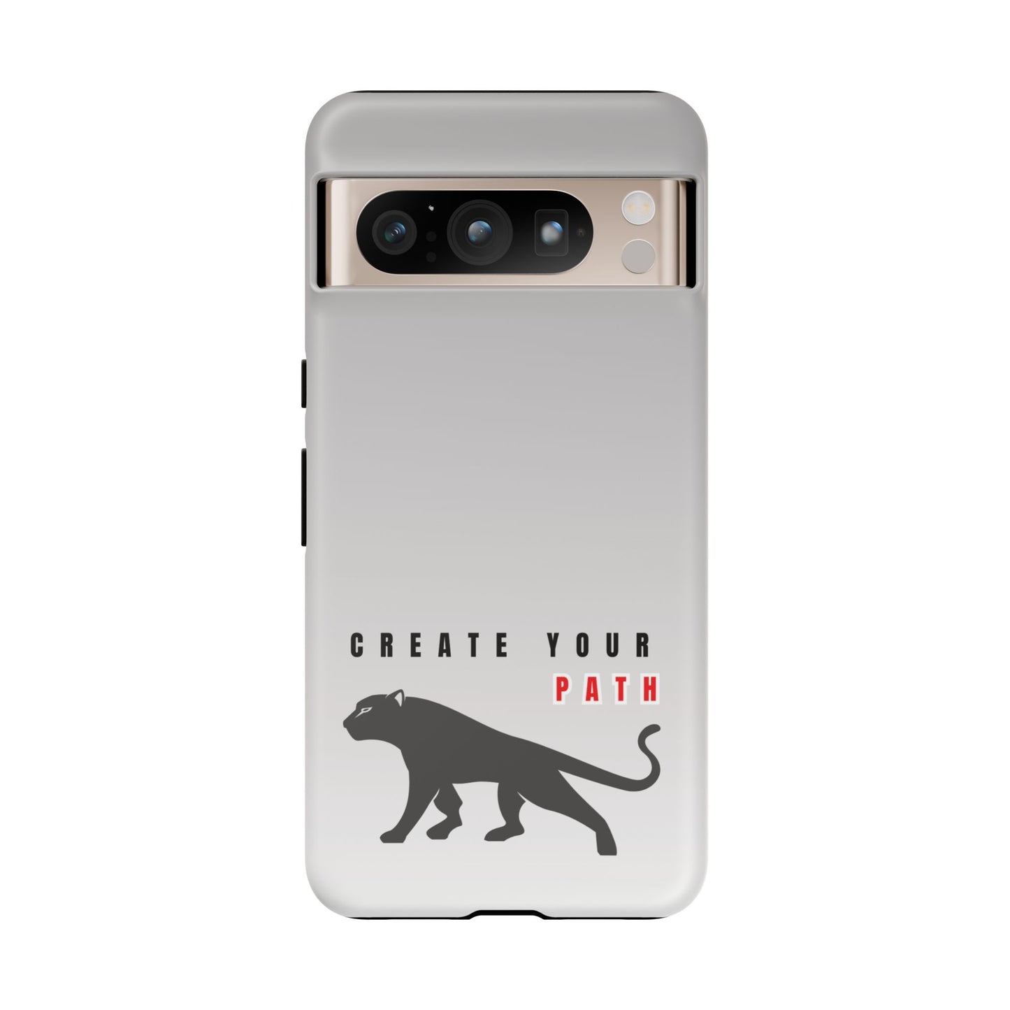 Tough Cases - Create Your Path Black Cat Phone Case