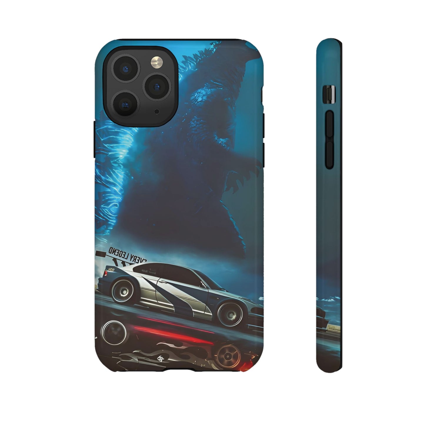 Phone Case - Car and Big Bear Design