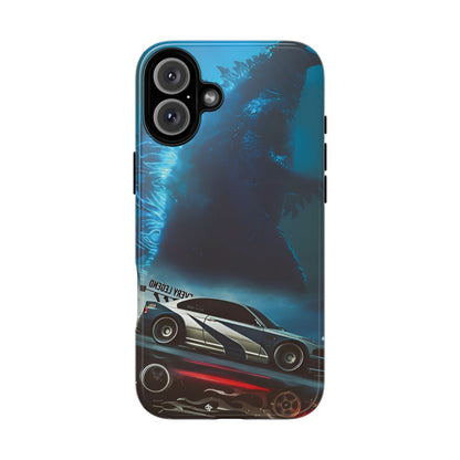 Phone Case - Car and Big Bear Design