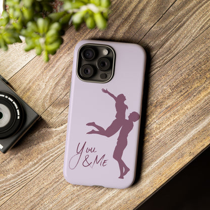 Phone Cases - You and Me Love Girl and Boy Enjoy Tough Cases