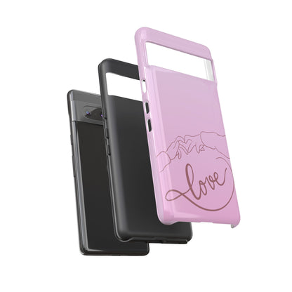 Phone Cases - Love Finger Heart Design