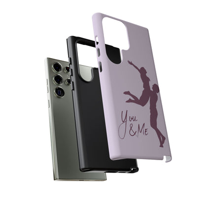 Phone Cases - You and Me Love Girl and Boy Enjoy Tough Cases