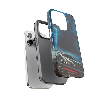 Phone Case - Car and Big Bear Design