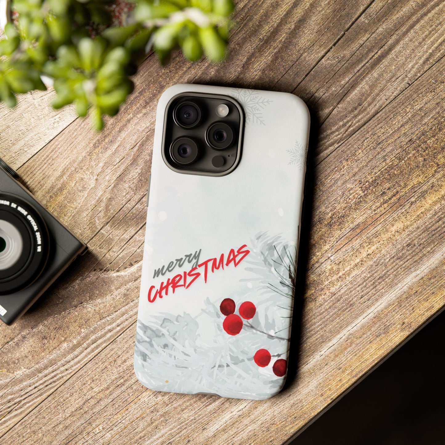 Tough Cases Merry Christmas Phone Case