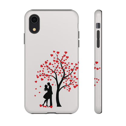 Phone Case - Lover Below in Heart Tree Design