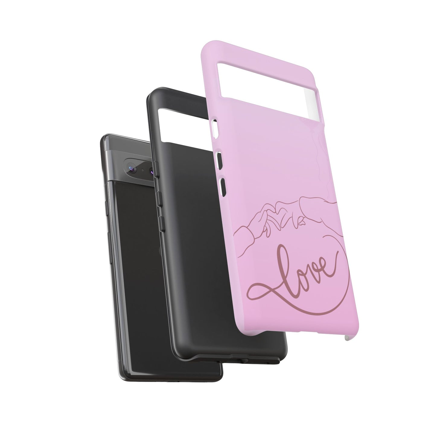 Phone Cases - Love Finger Heart Design