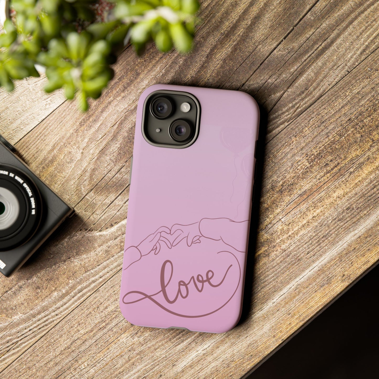 Phone Cases - Love Finger Heart Design