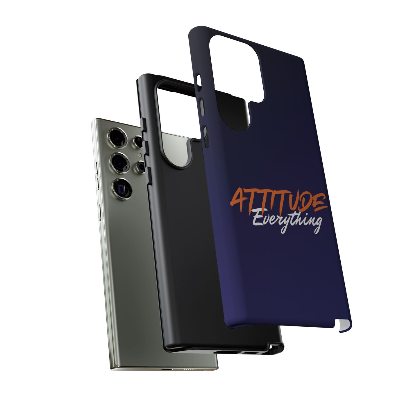 Attitude Is Everything - Stylish blue for Bold PersonalitiesTough Cases