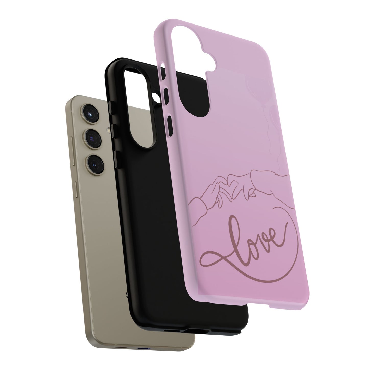 Phone Cases - Love Finger Heart Design