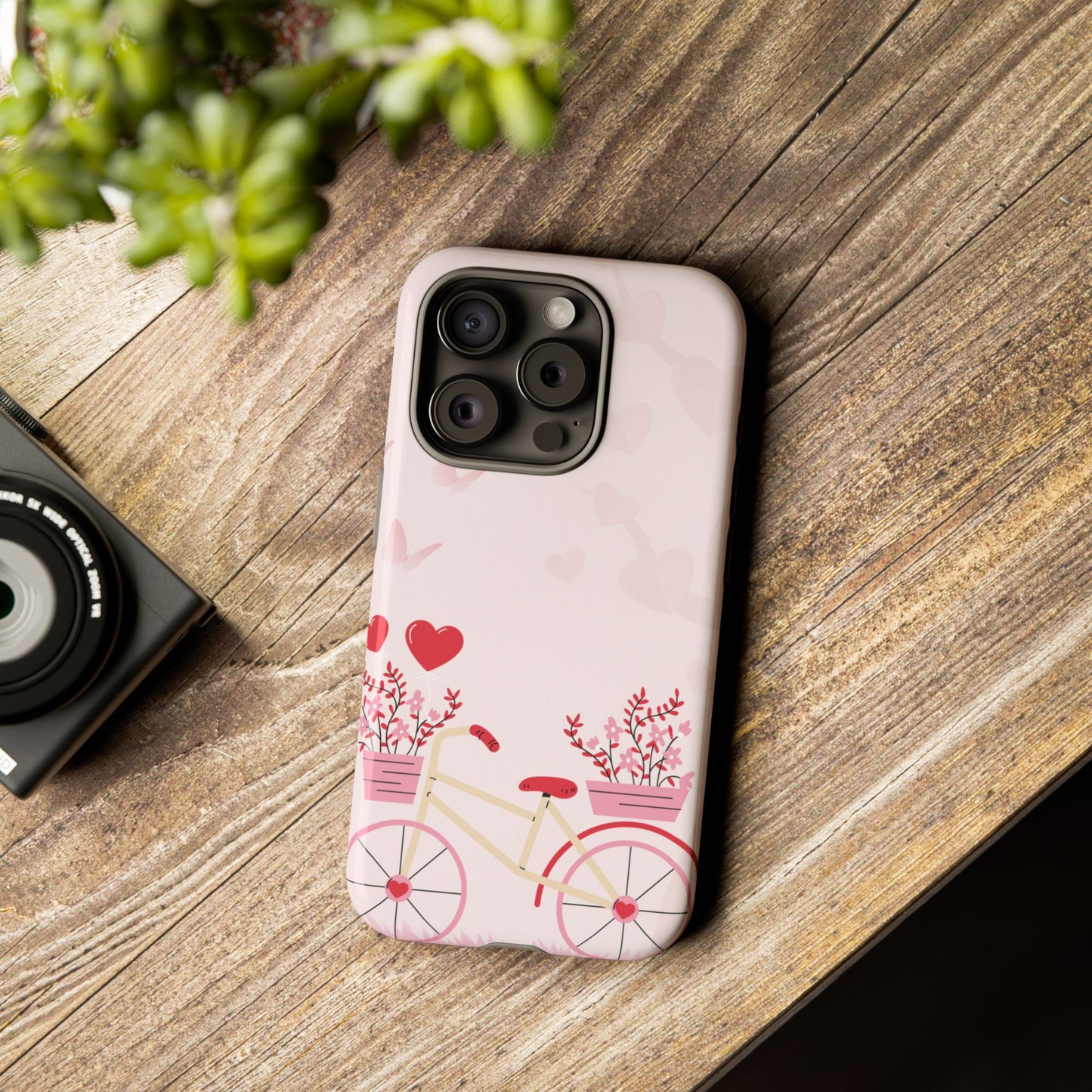 Phone Cases - Pink Cycle Pattern