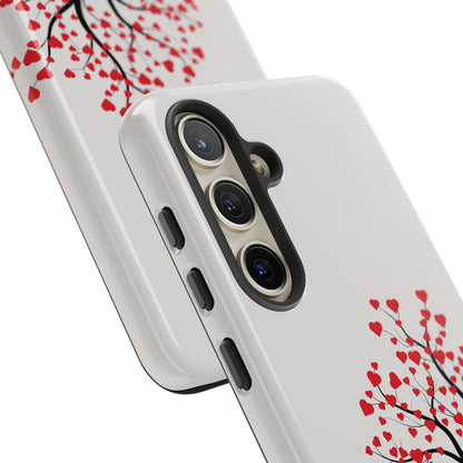 Phone Case - Lover Below in Heart Tree Design