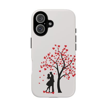 Phone Case - Lover Below in Heart Tree Design