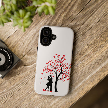 Phone Case - Lover Below in Heart Tree Design