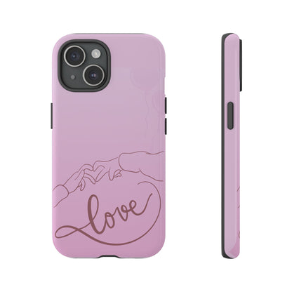 Phone Cases - Love Finger Heart Design