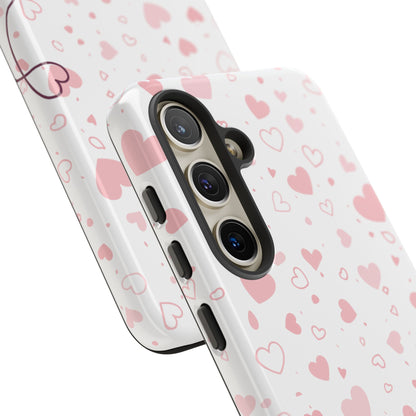 Phone Cases love light bg Tough Cases