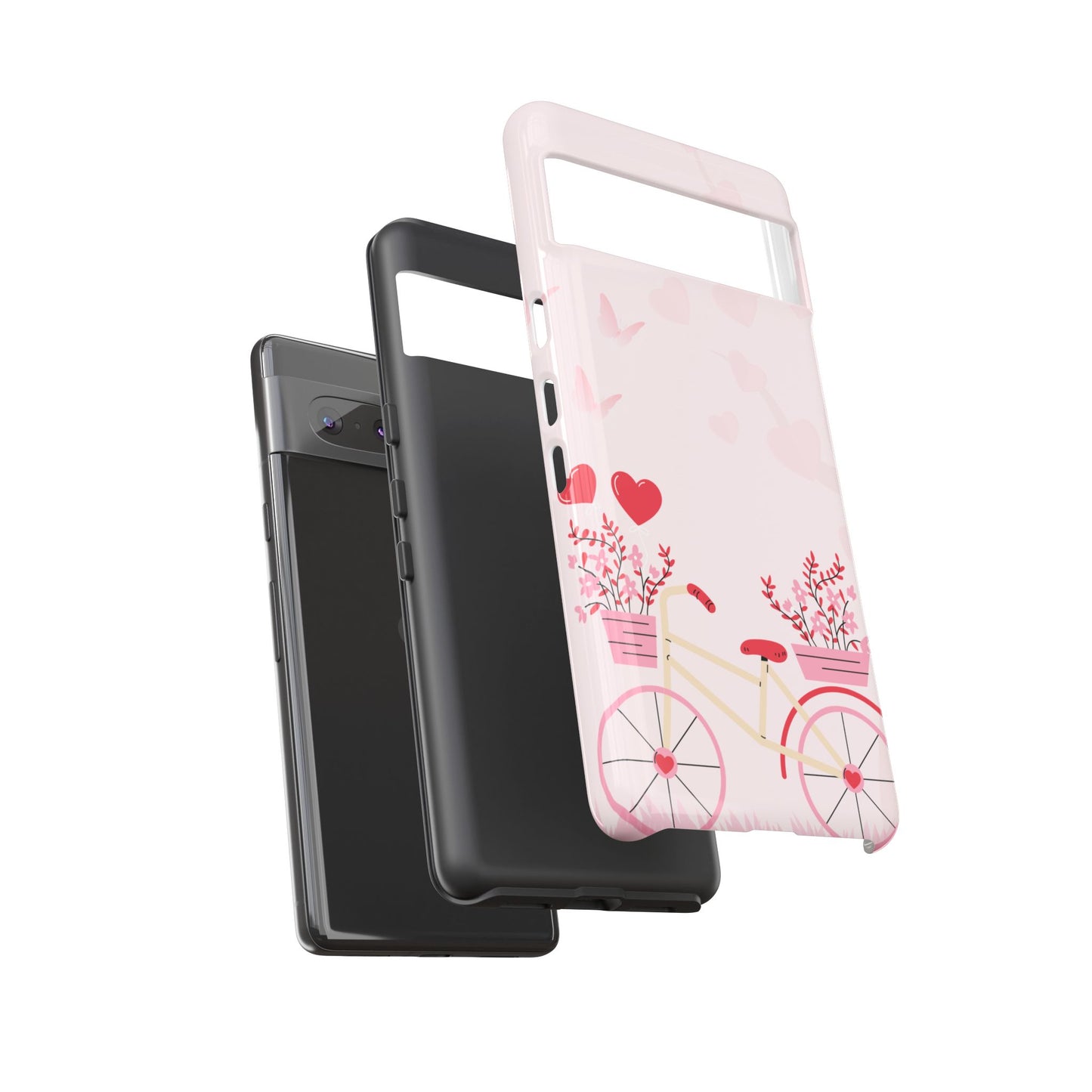 Phone Cases - Pink Cycle Pattern