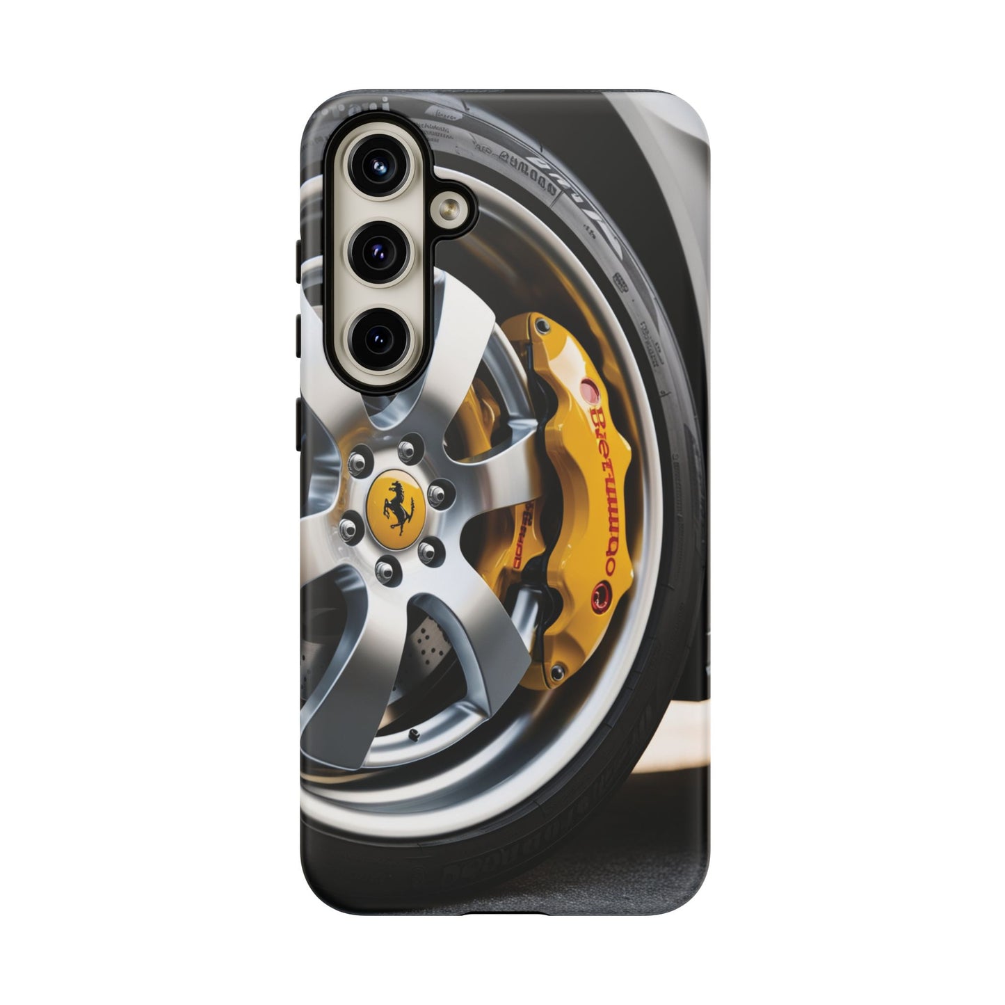 Phone Cases - Ferrari Brake and Wheel Design