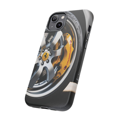 Phone Cases - Ferrari Brake and Wheel Design