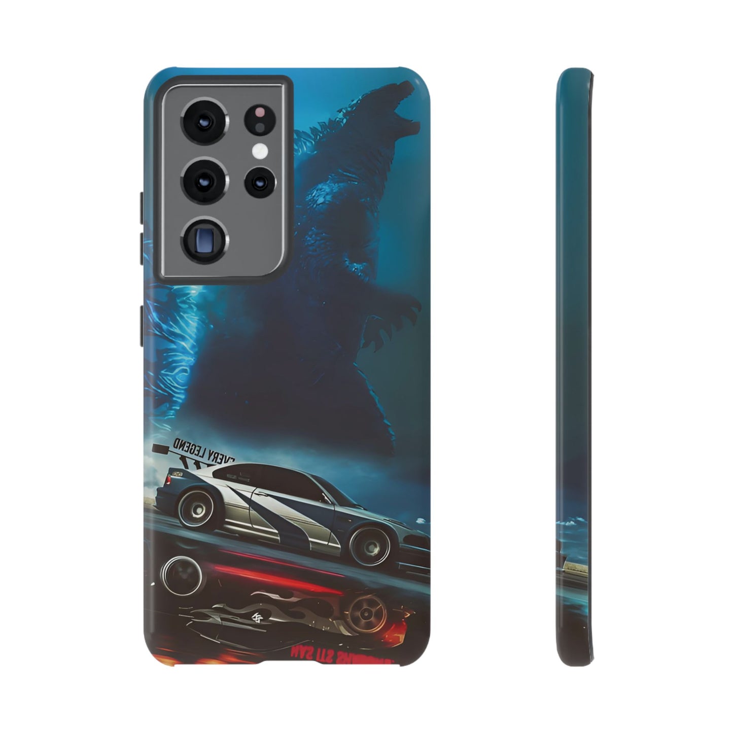 Phone Case - Car and Big Bear Design