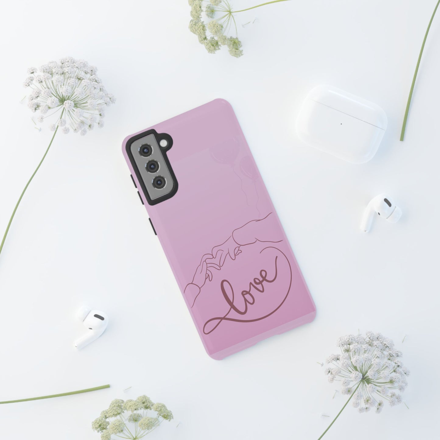 Phone Cases - Love Finger Heart Design