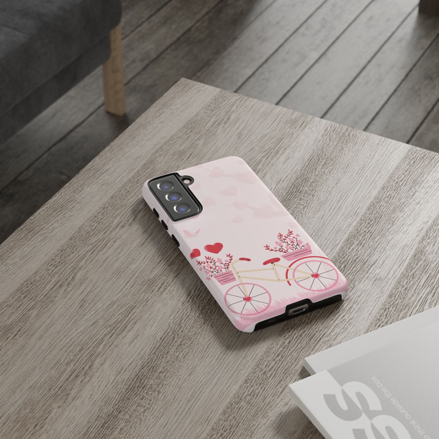 Phone Cases - Pink Cycle Pattern