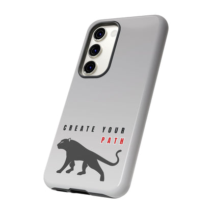 Tough Cases - Create Your Path Black Cat Phone Case