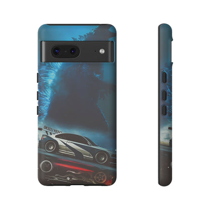 Phone Case - Car and Big Bear Design