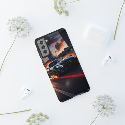 Phone Cases - Mercedes AMG in Urban Flames Design