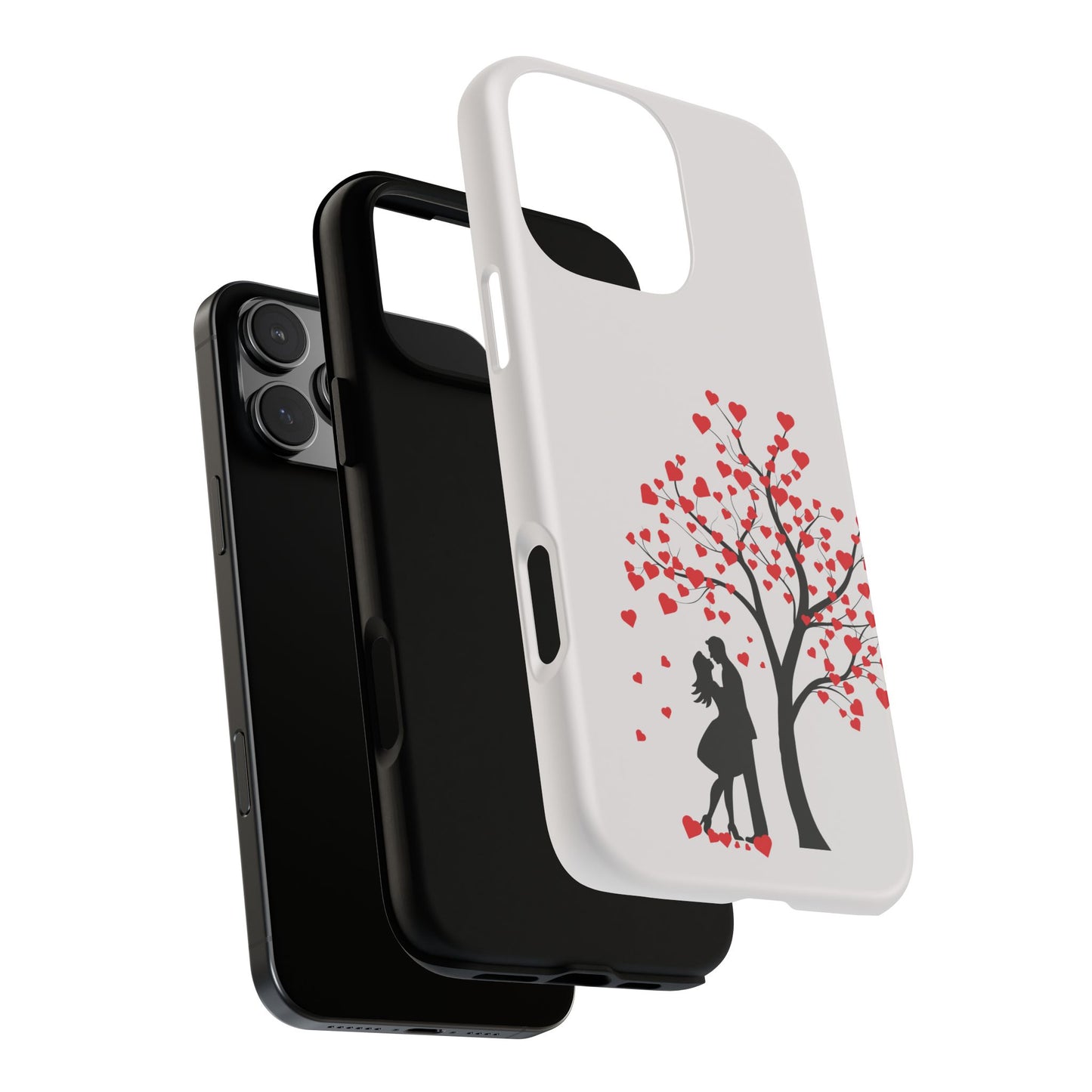 Phone Case - Lover Below in Heart Tree Design