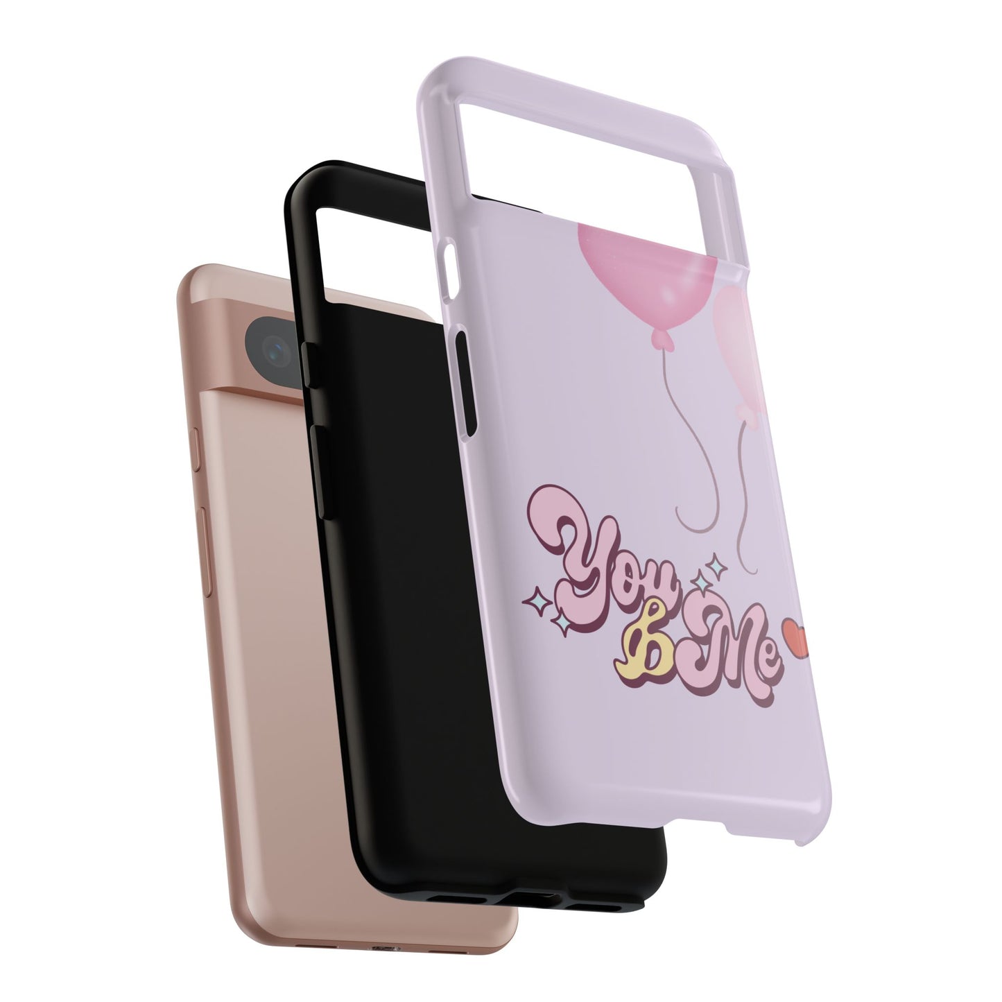 Phone Cases you and me 2 hearts ballon Tough Cases