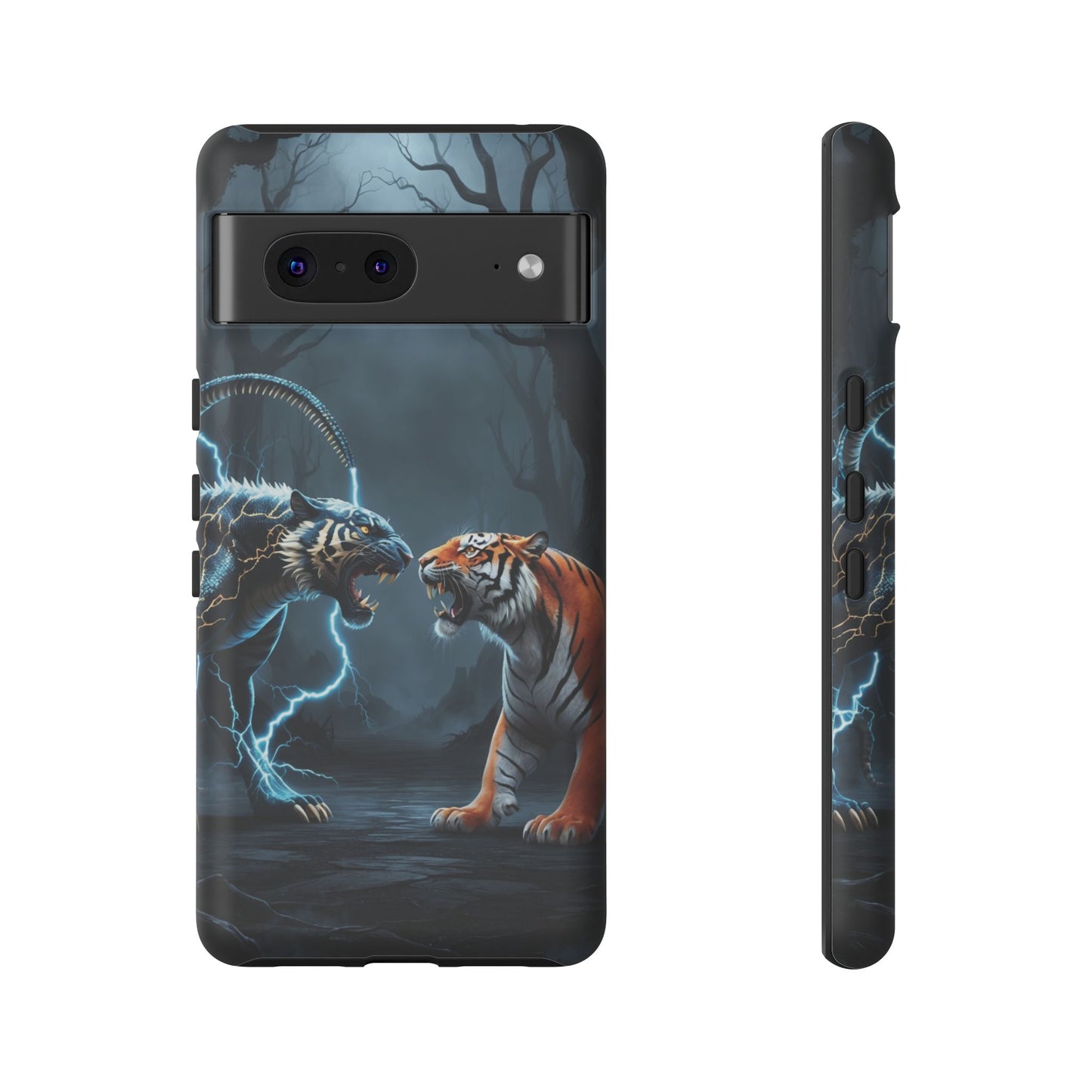 Phone Case - Lion vs Alien Tough Case