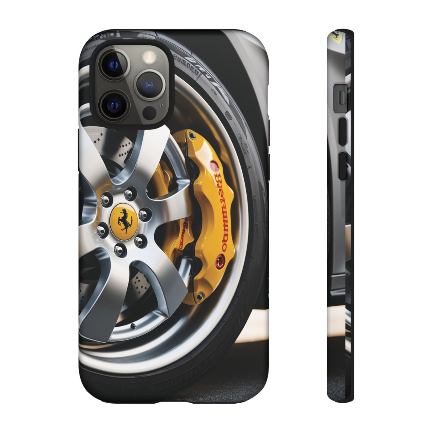 Phone Cases - Ferrari Brake and Wheel Design