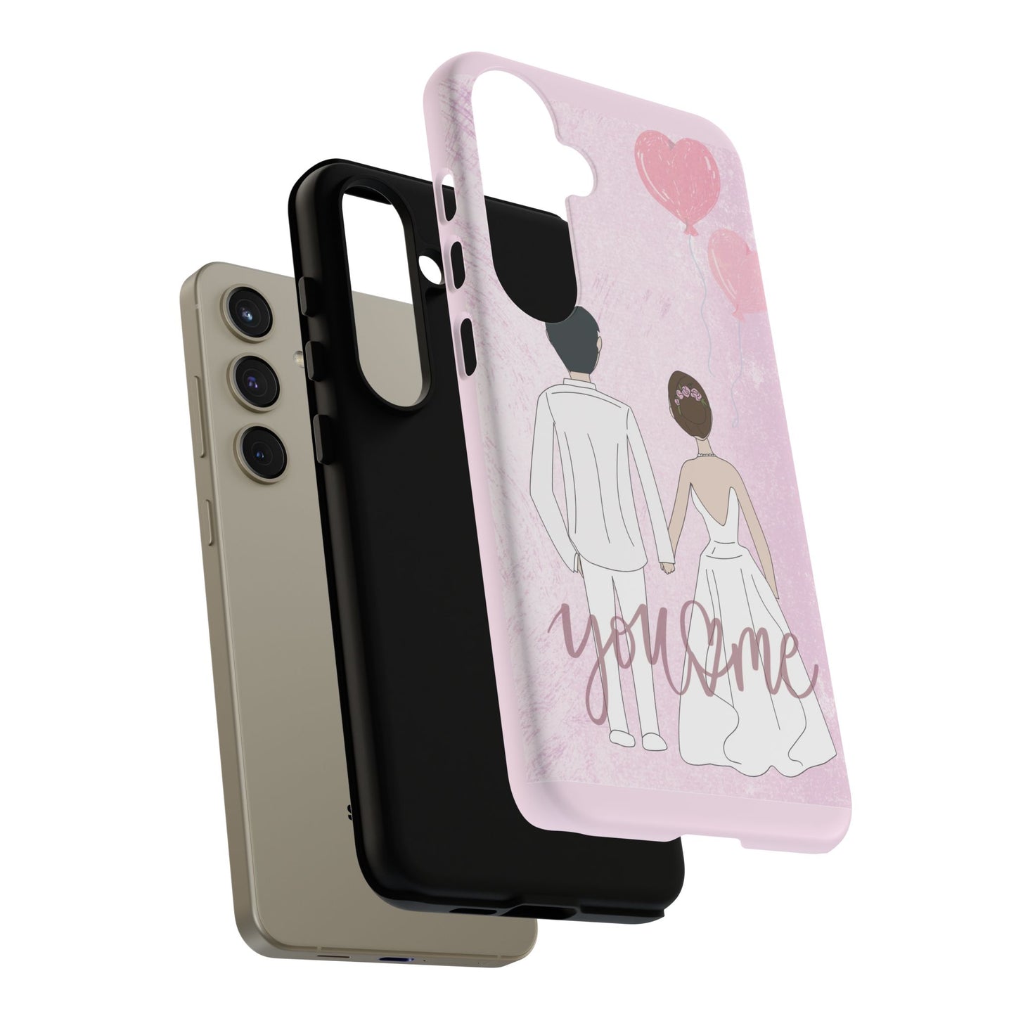 Phone Cases Couple Run You and Me