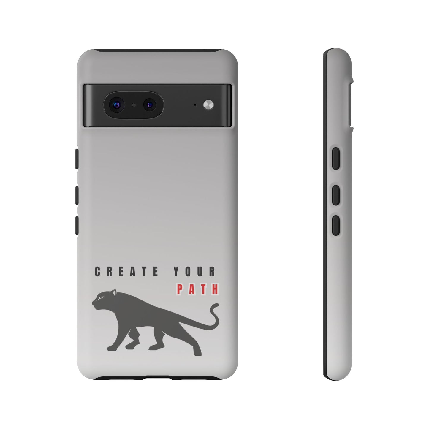 Tough Cases - Create Your Path Black Cat Phone Case