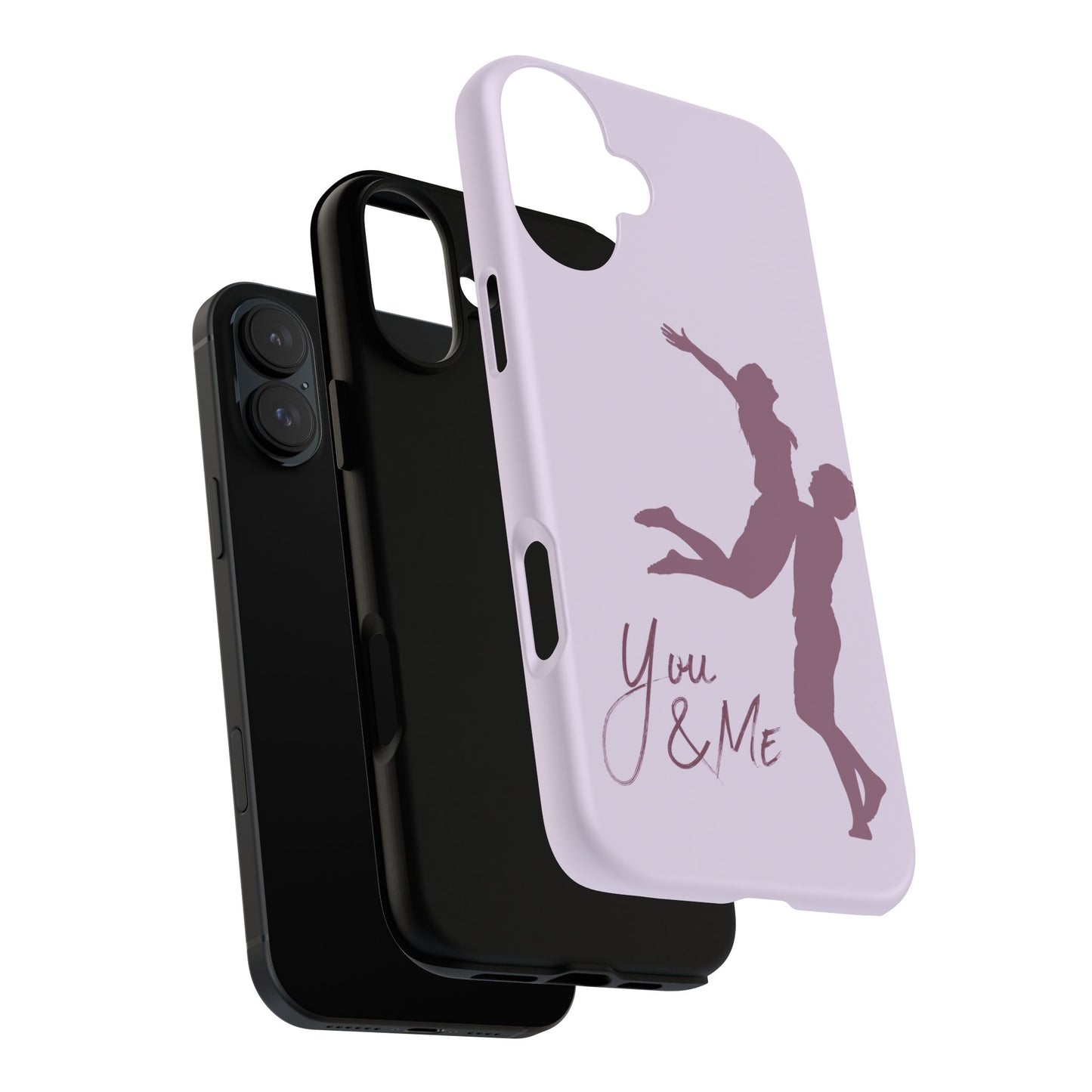 Phone Cases - You and Me Love Girl and Boy Enjoy Tough Cases