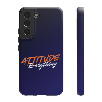 Attitude Is Everything - Stylish blue for Bold PersonalitiesTough Cases