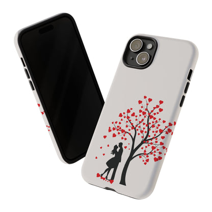 Phone Case - Lover Below in Heart Tree Design