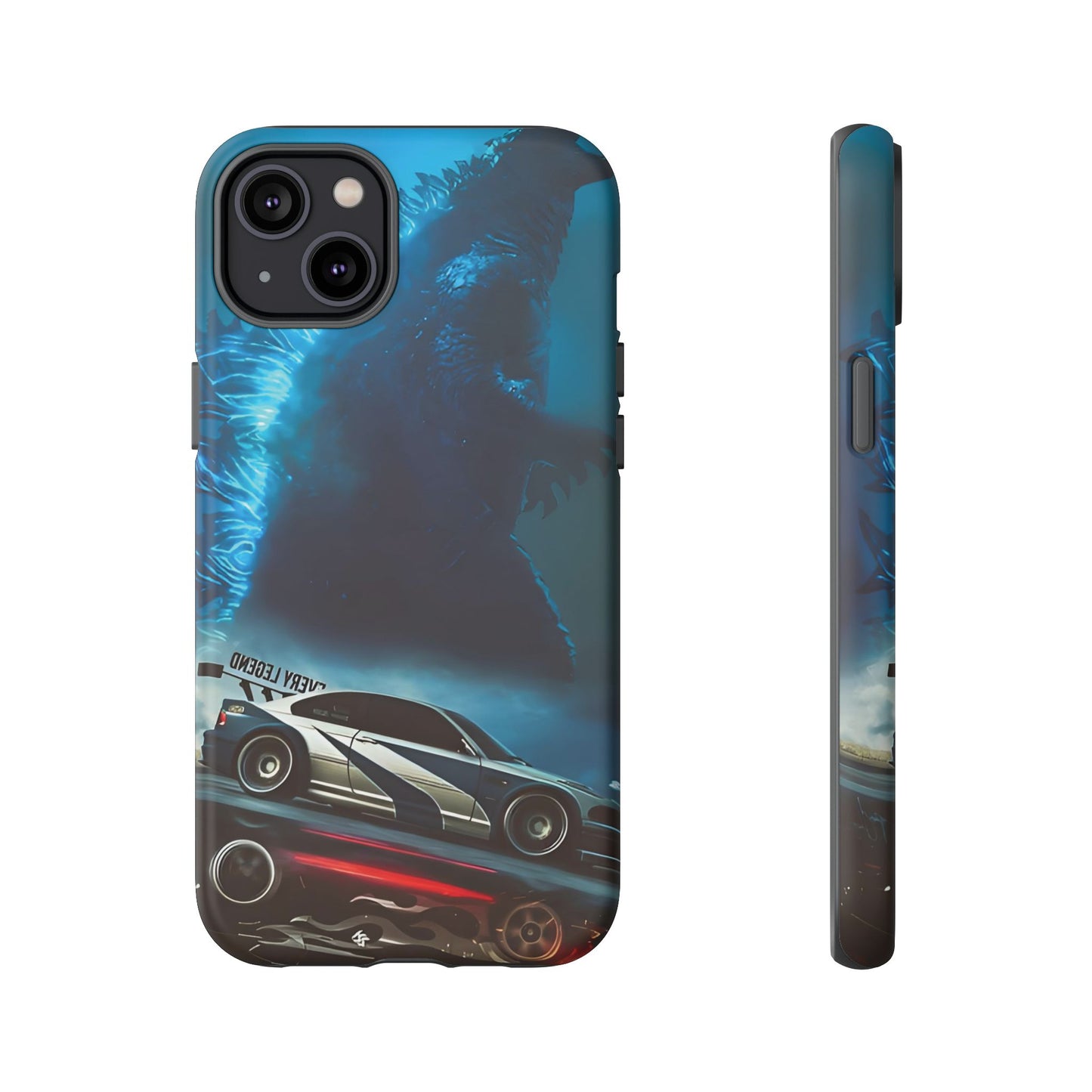 Phone Case - Car and Big Bear Design