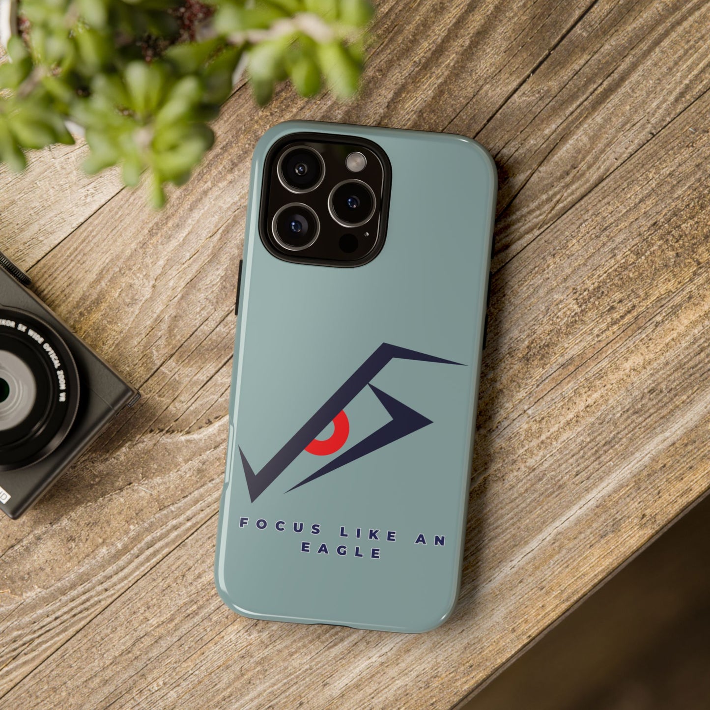 Focus Like an Eagle - Motivational Phone Case for High Achievers