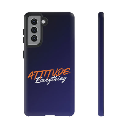 Attitude Is Everything - Stylish blue for Bold PersonalitiesTough Cases