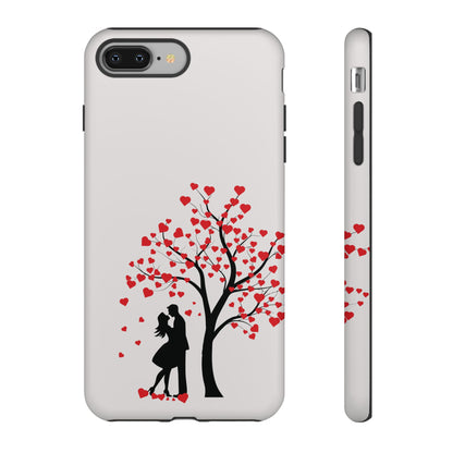 Phone Case - Lover Below in Heart Tree Design