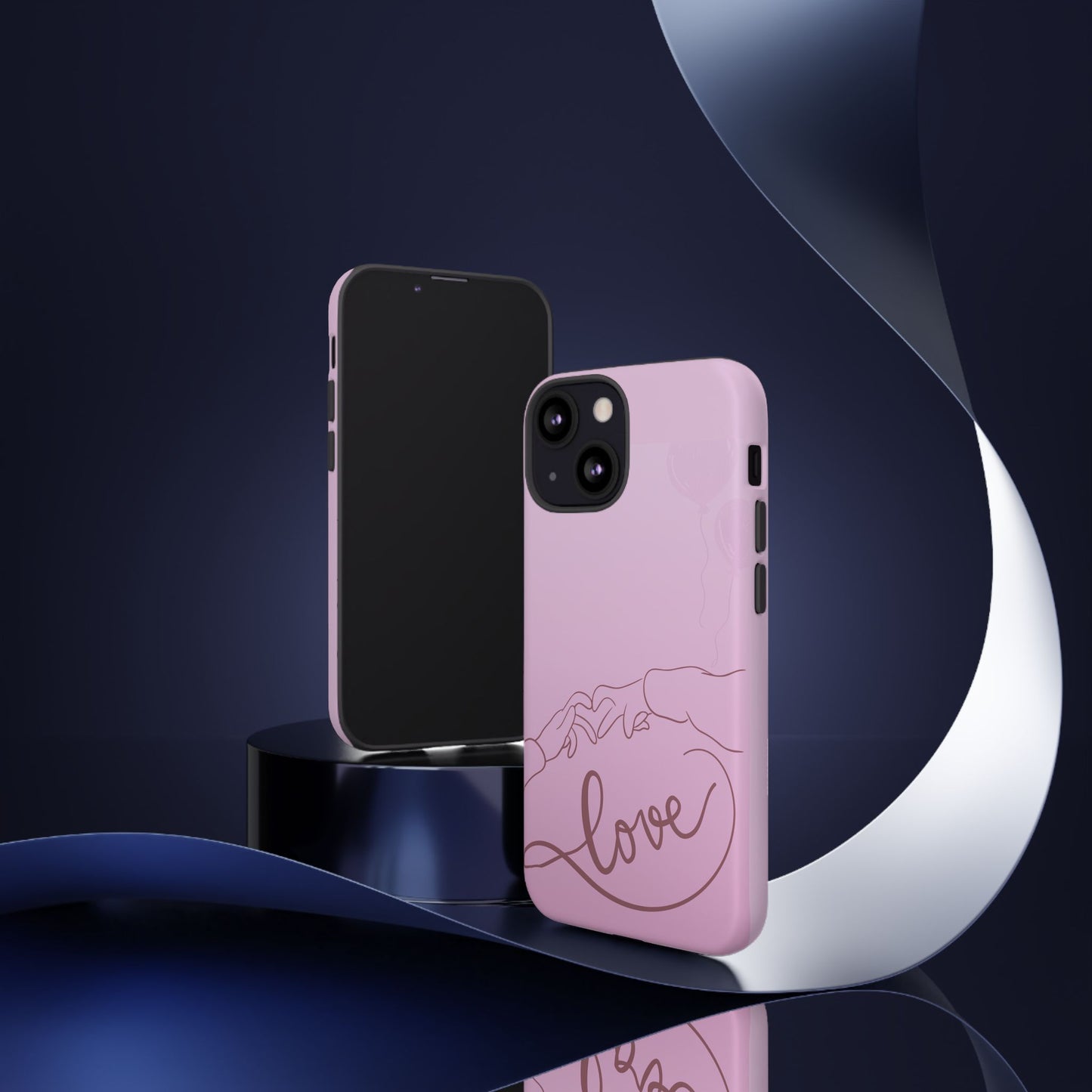 Phone Cases - Love Finger Heart Design