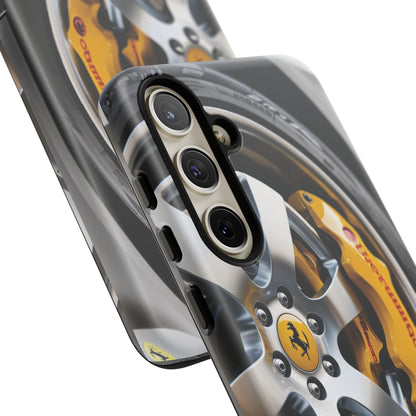 Phone Cases - Ferrari Brake and Wheel Design