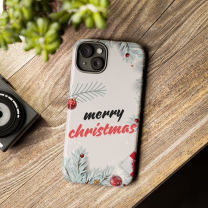 Tough Cases Merry Christmas Phone Case