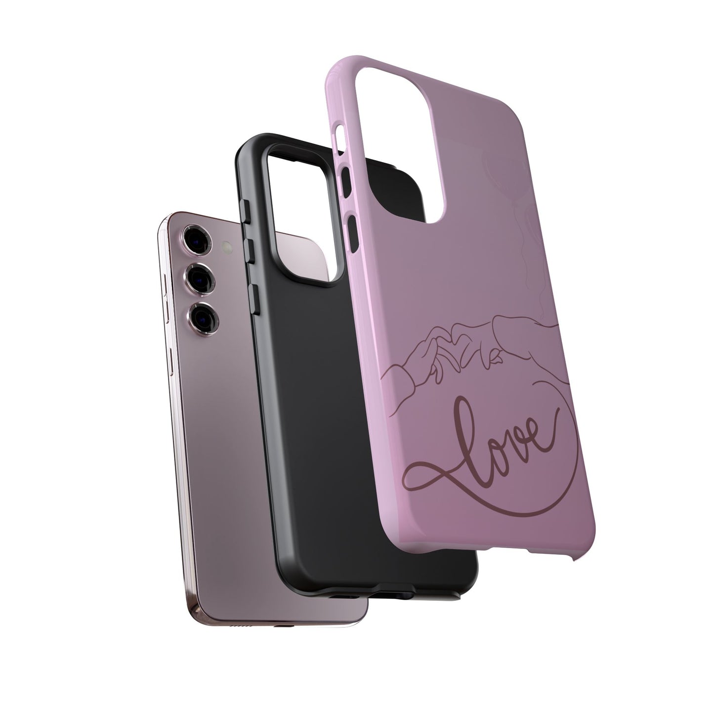 Phone Cases - Love Finger Heart Design