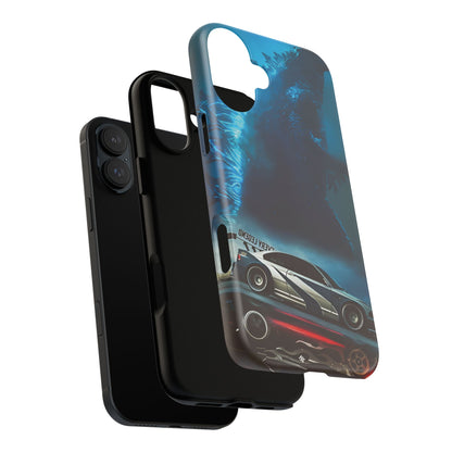 Phone Case - Car and Big Bear Design