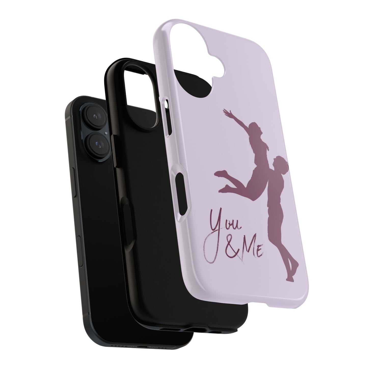 Phone Cases - You and Me Love Girl and Boy Enjoy Tough Cases