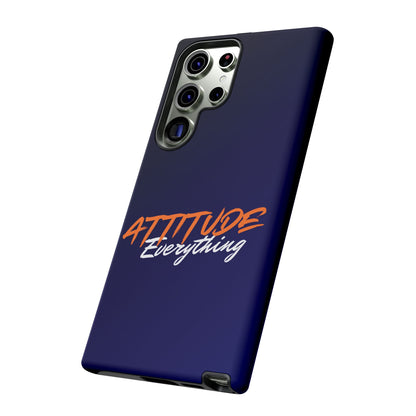 Attitude Is Everything - Stylish blue for Bold PersonalitiesTough Cases